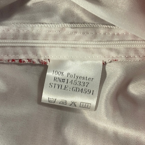 Chapter Stripes Tiered Ruffle Dress with Cut Out Size Medium - Picture 16 of 16